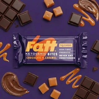 Fatt Keto Chocolate + Caramel Bites 35g x 16