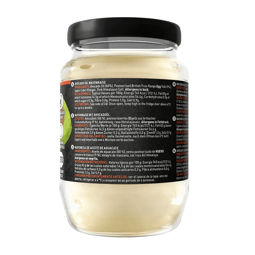 Avocado Oil Mayonnaise Classic Hunter & Gather 630g hunter & gather 00900009