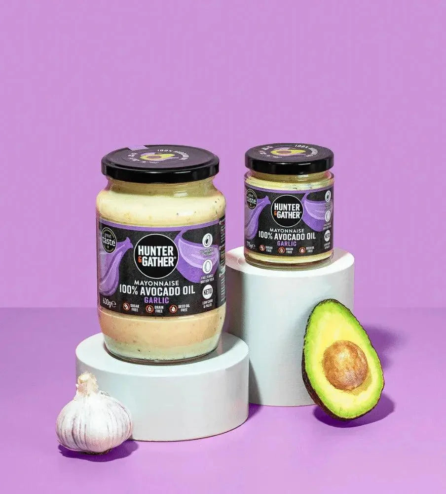 Avocado Oil Mayonnaise Garlic Hunter & Gather 250g hunter & gather 00900035
