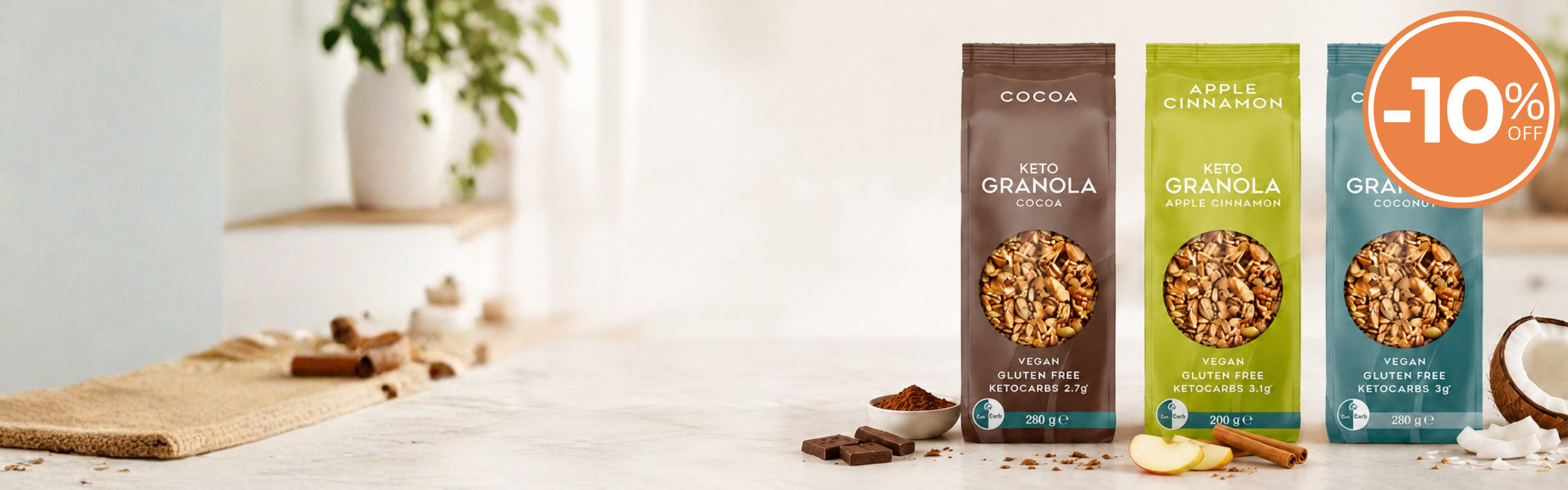 New Go-Keto Granolas! - Desktop