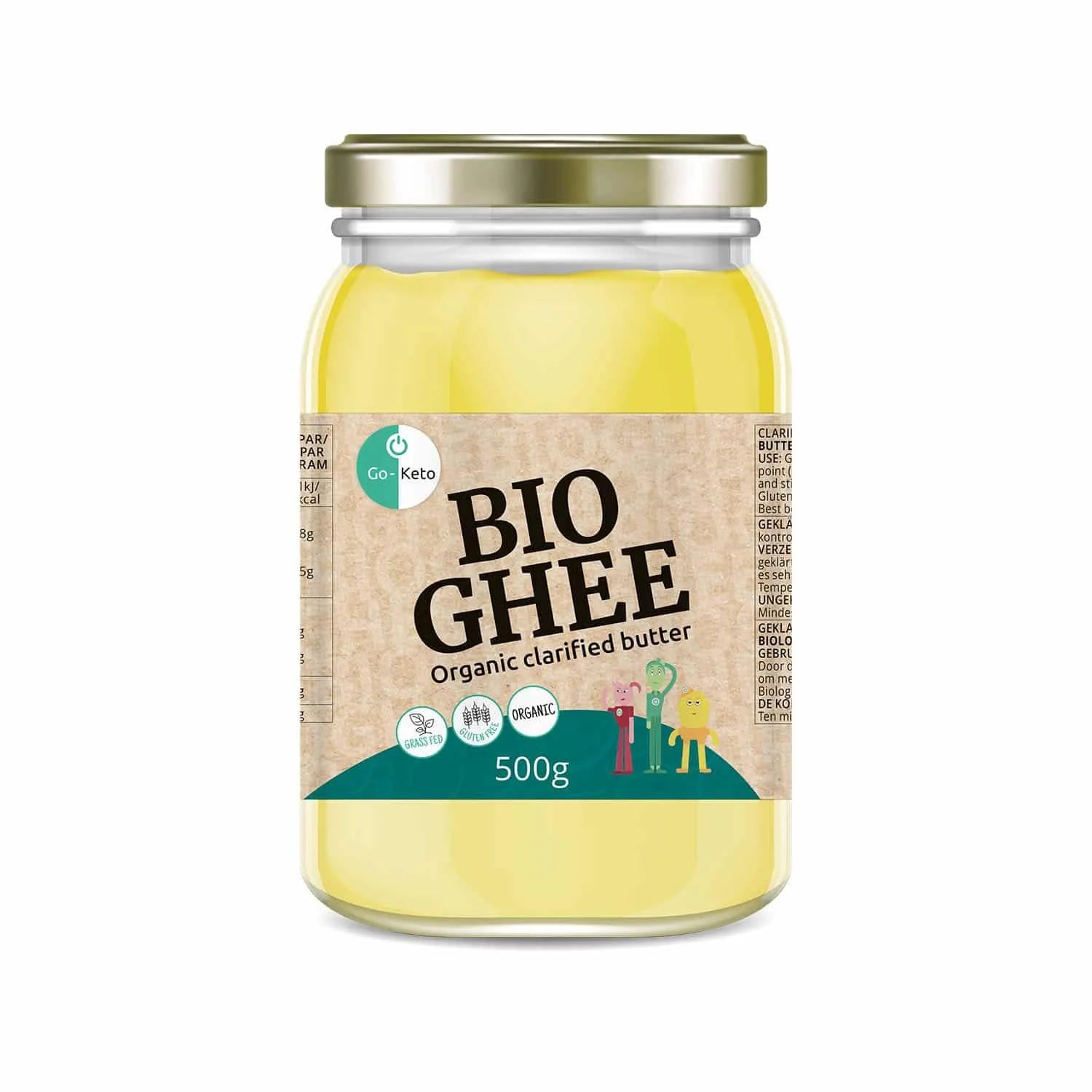 Bio Ghee Go-Keto 500g – product overview