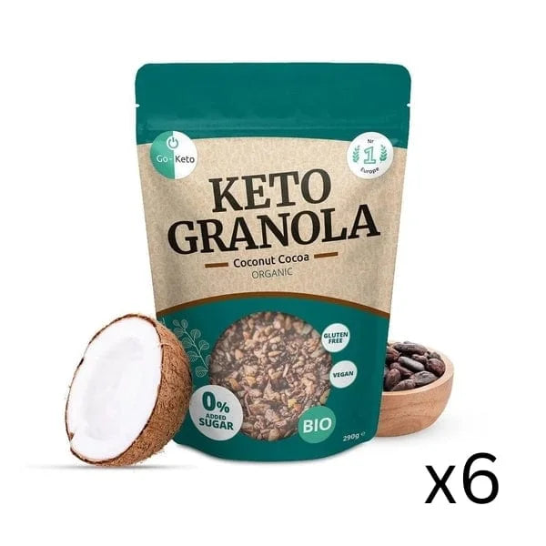 Bio Keto Granola Coconut Cocoa Go-Keto 290g x6 go-keto O-GK-GRCH-58