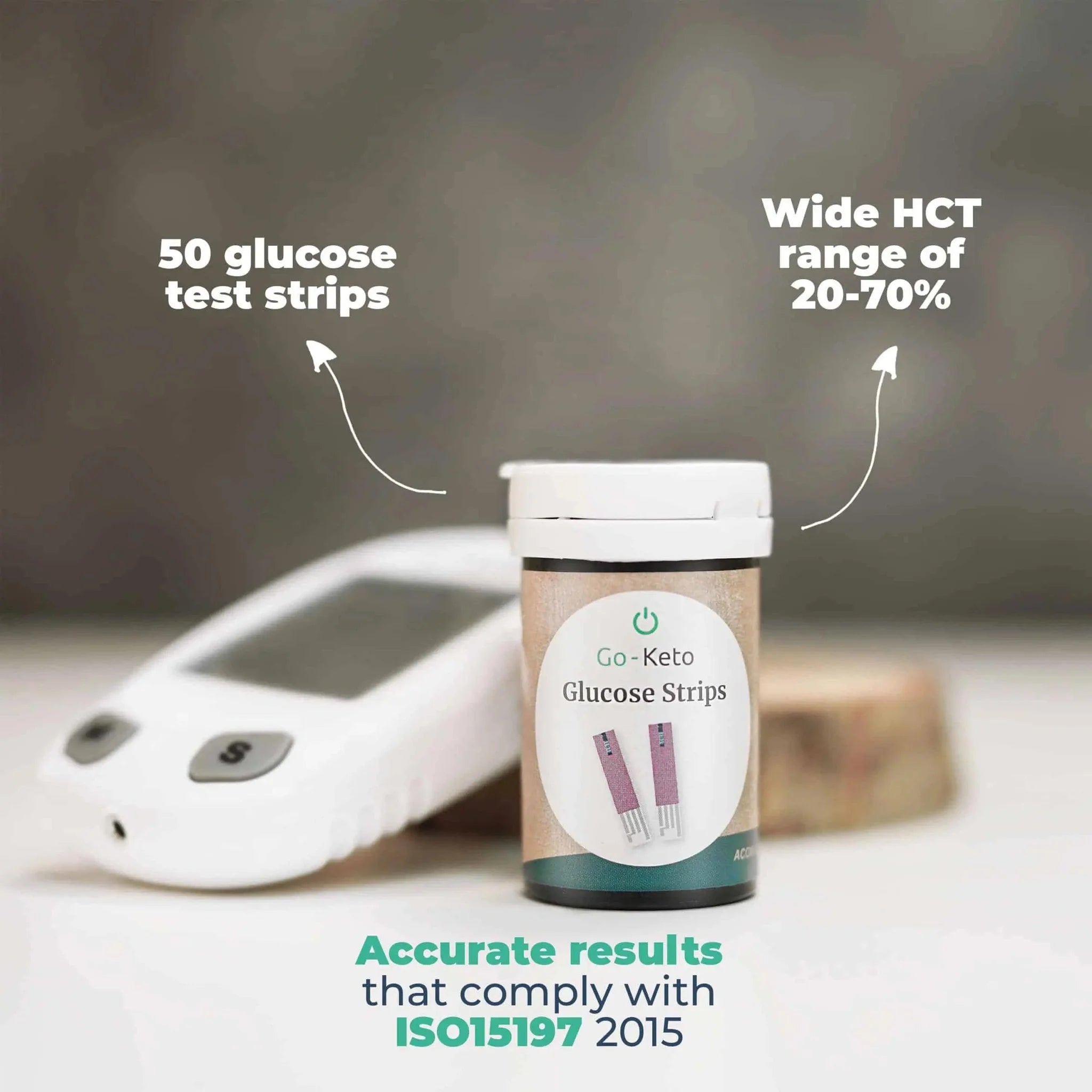 Blutzucker-Teststreifen Go-Keto x50 – product overview