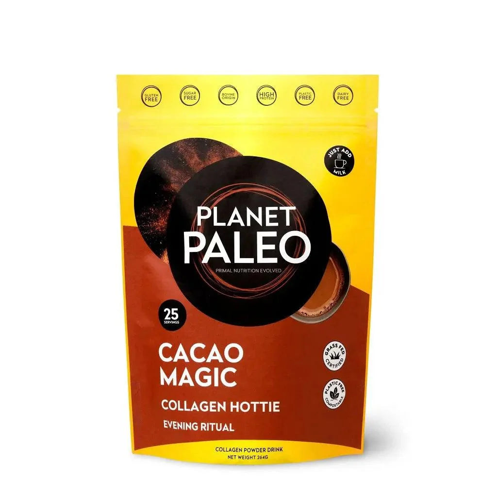 Collagen Powder Cocoa Magic Planet Paleo 264g planet paleo 03100002