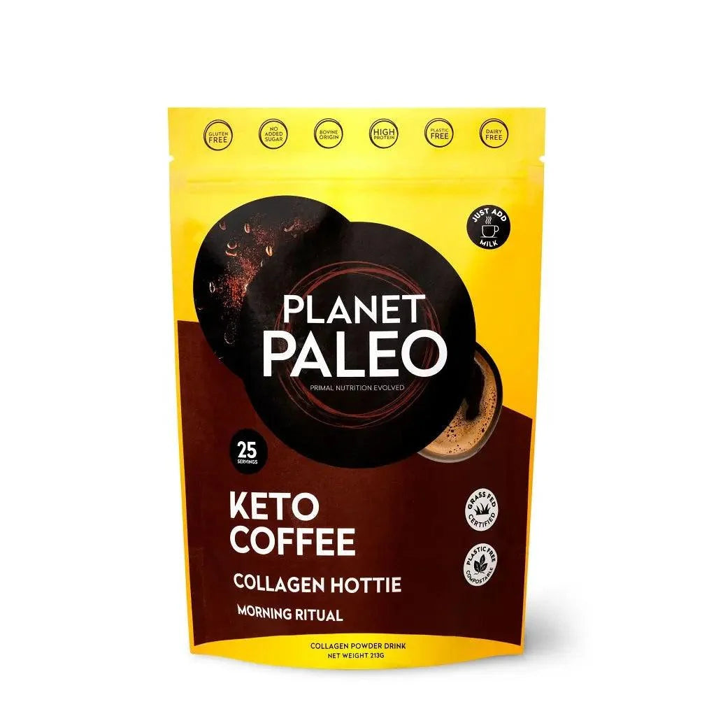 Collagen Powder Keto Coffee Planet Paleo 213g planet paleo 03100005