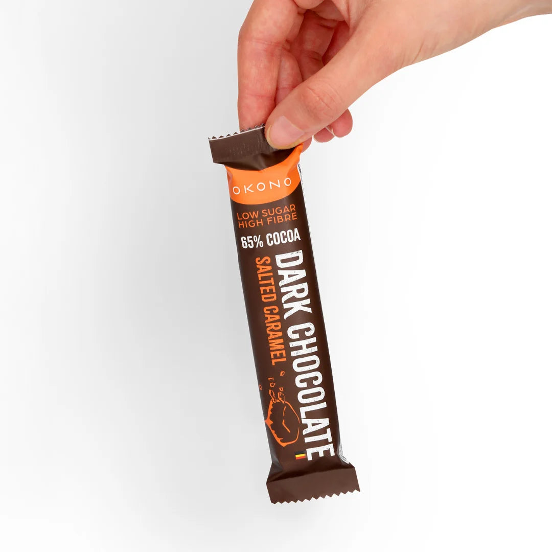 Dark Chocolate Salted Caramel OKONO 35g x20 OKONO 03000065