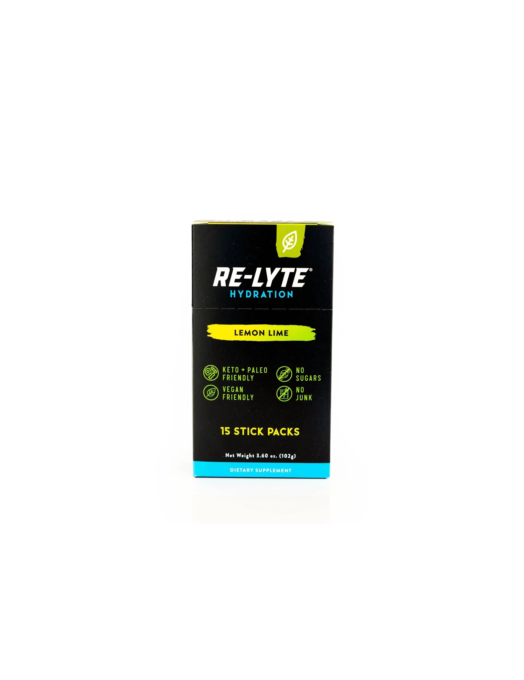 Electrolyte Hydration Drink Mix Lemon Lime Re-Lyte x15 sticks re-lyte 03400041