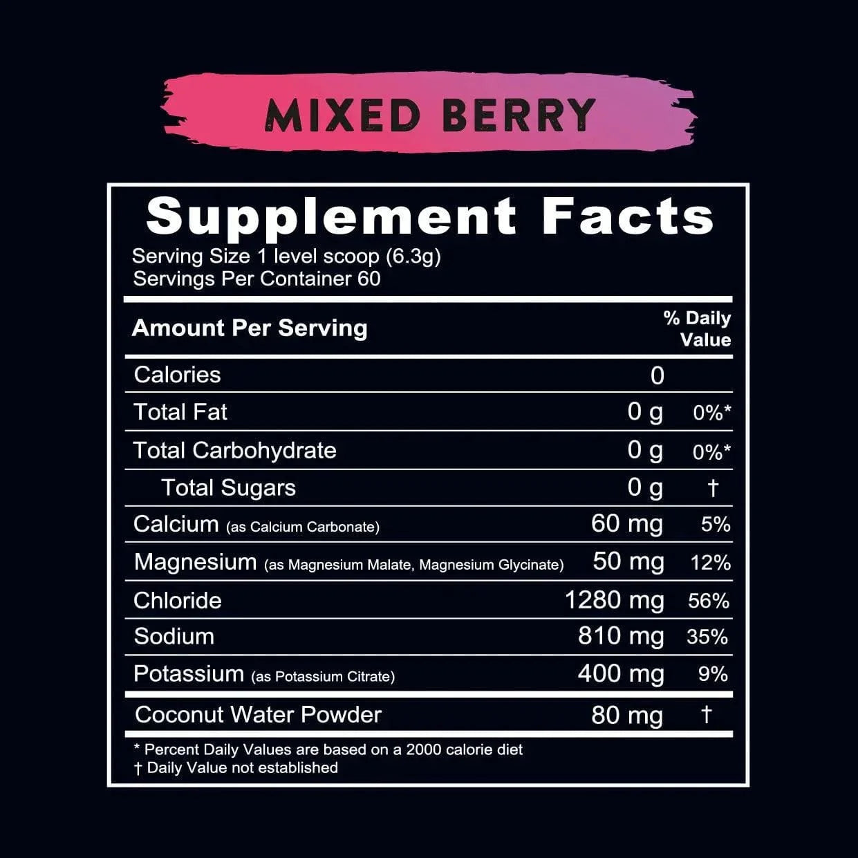 Electrolyte Hydration Drink Mix Mixed Berries Re-Lyte 380g re-lyte 03400055