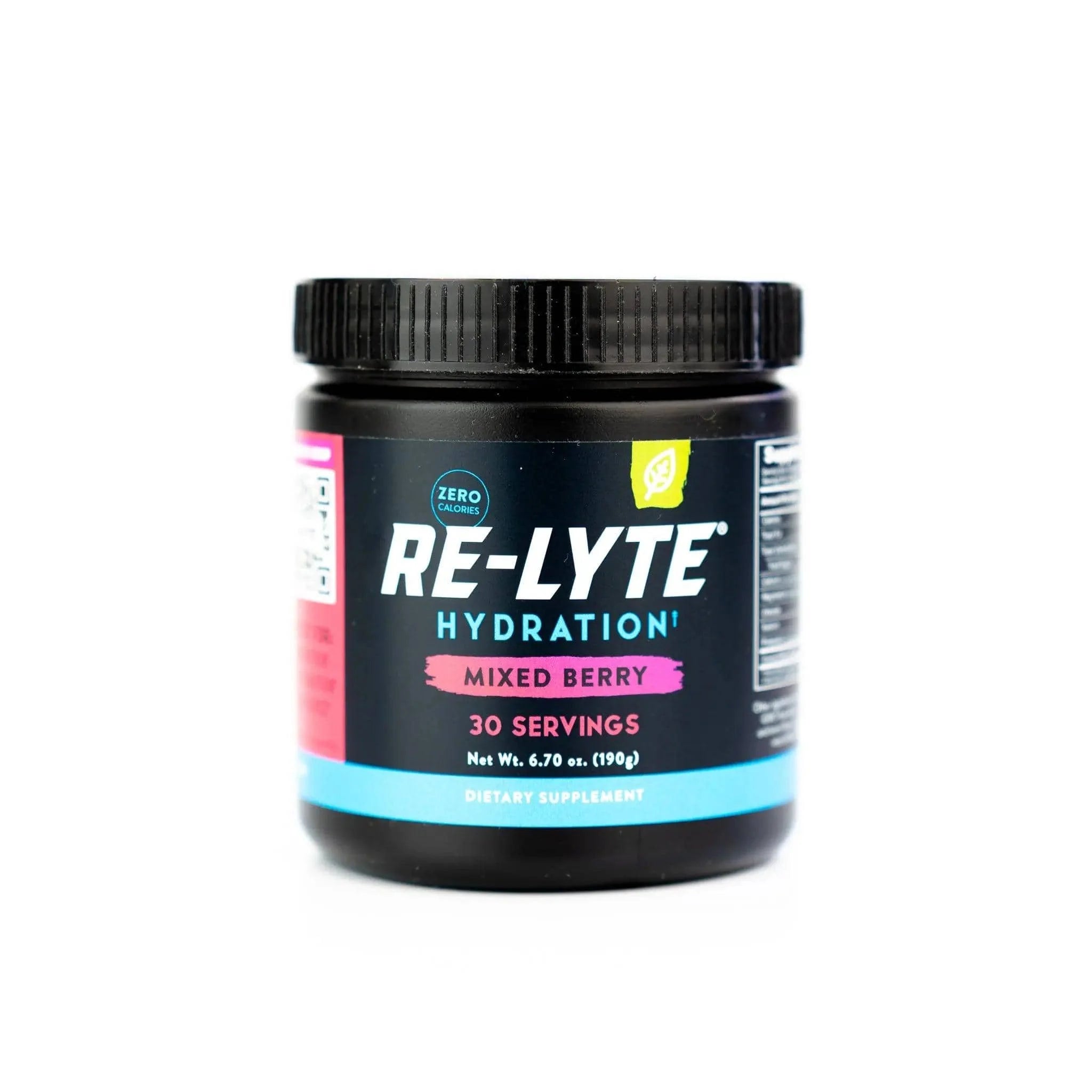 Electrolyte Hydration Drink Mix Mixed Berry Re-Lyte 190g re-lyte 03400039