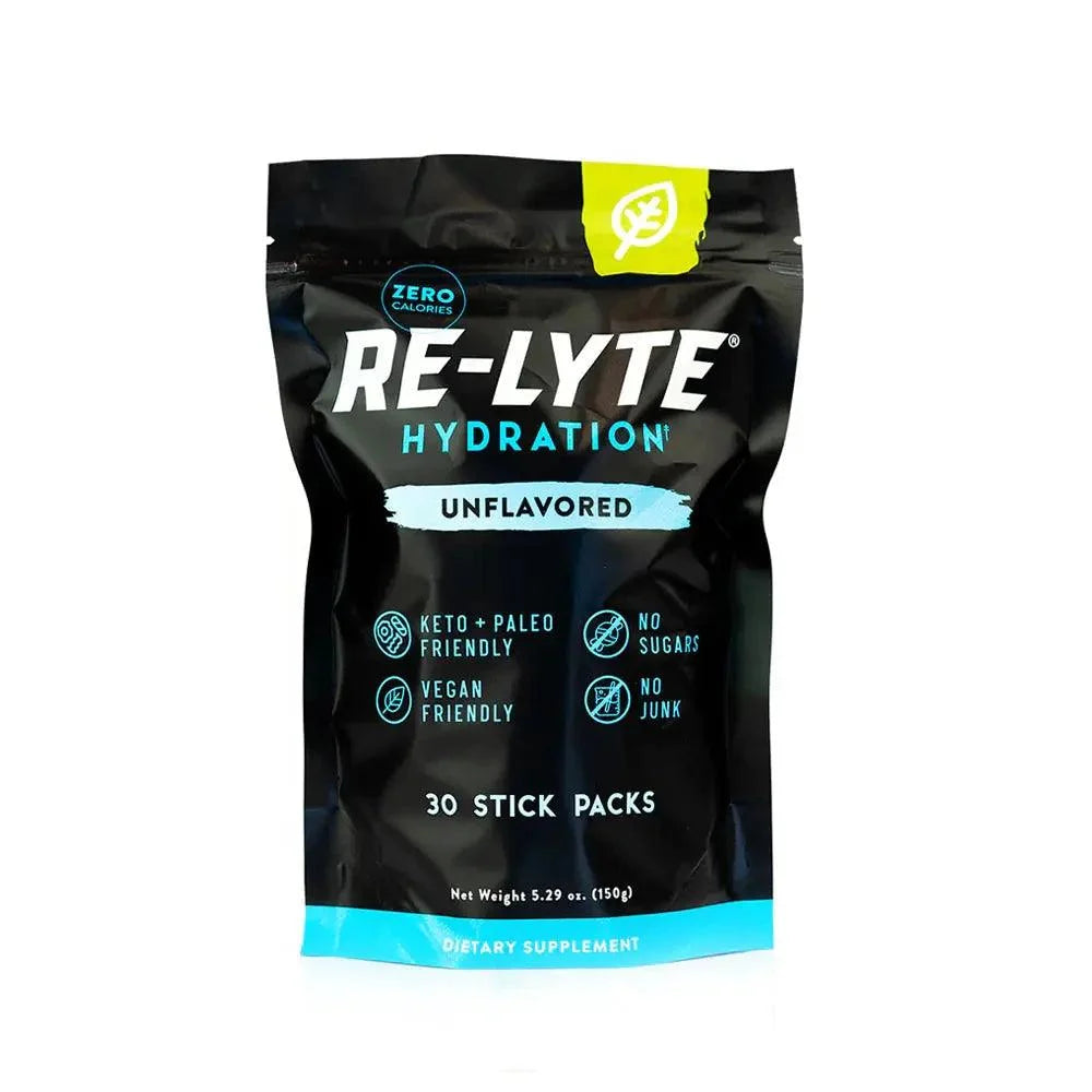 Electrolyte Hydration Drink Mix Unflavoured Re-Lyte x30 sticks re-lyte 03400046