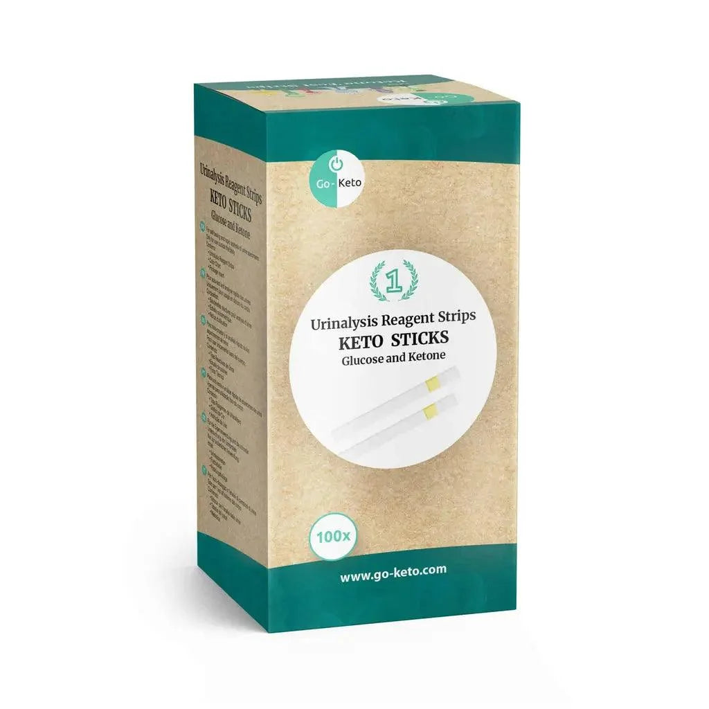Glucose Ketonen Urine Sticks Go-Keto x50 go-keto P-GK-URIN-2P50