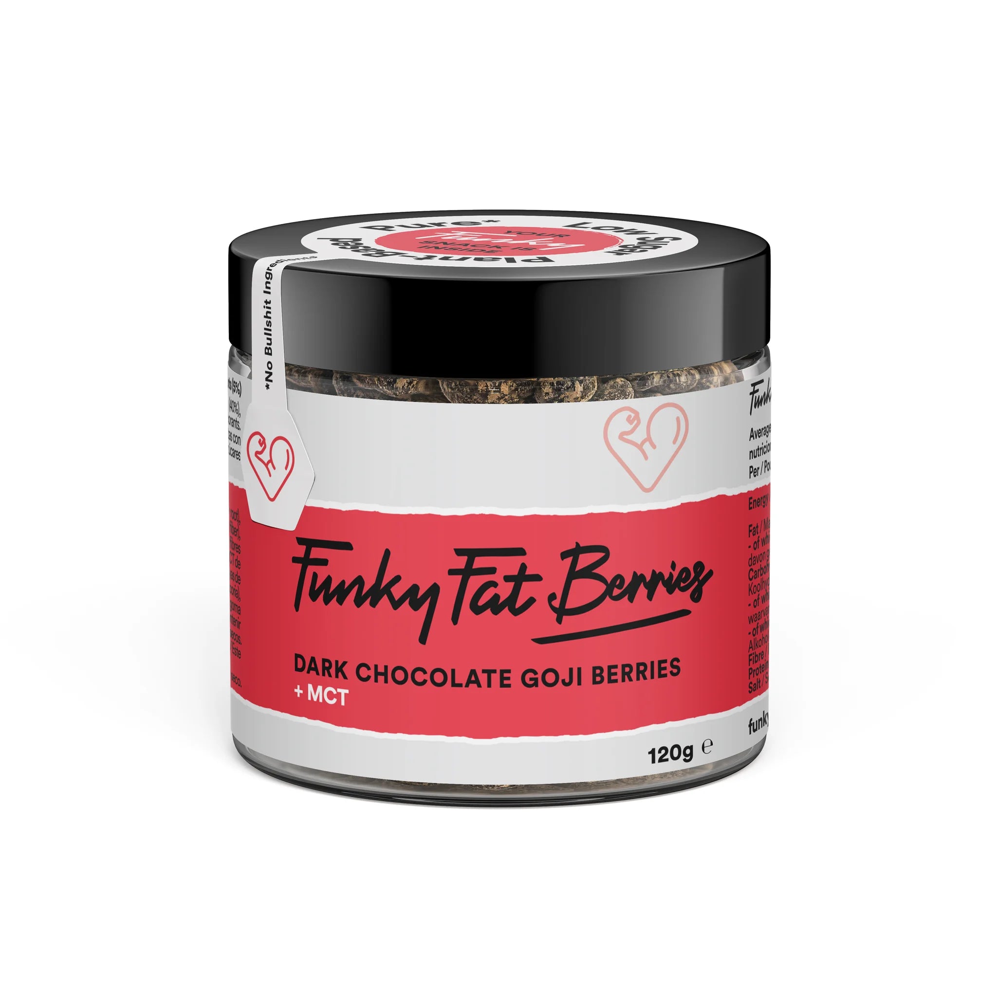 Goji Berries Dark Chocolate Funky Fat Foods 120g Funky Fat Foods P-FFG-DA42