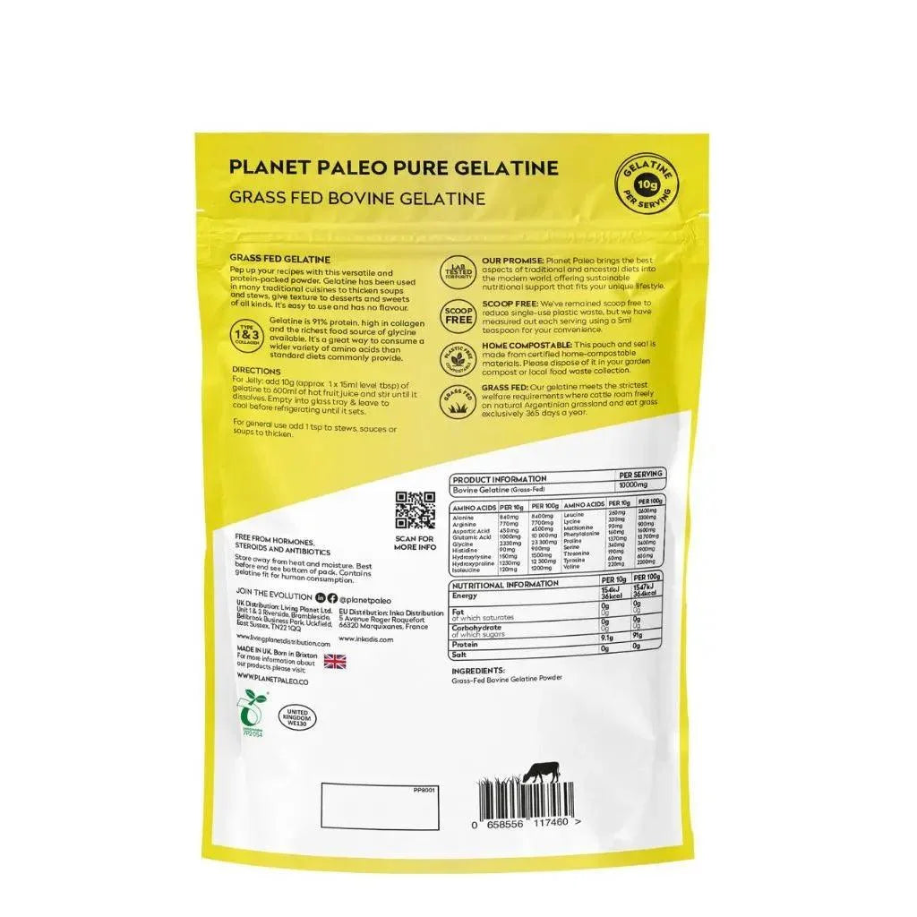 Grass Fed Gelatine Planet Paleo 300g planet paleo 03100024