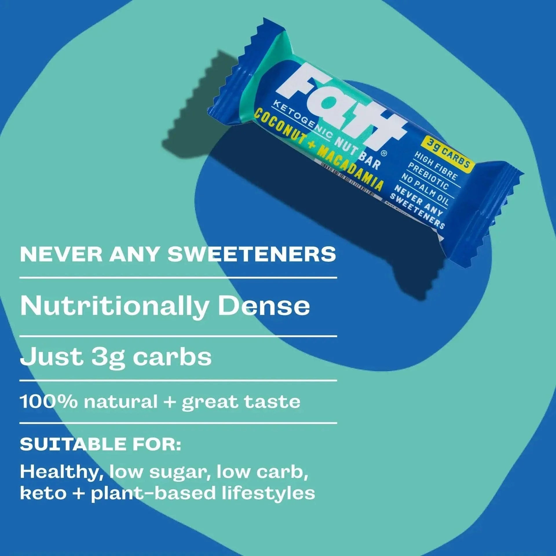 Keto Bar Coconut Macadamia Live Fatt 30g live fatt Snack 01900005