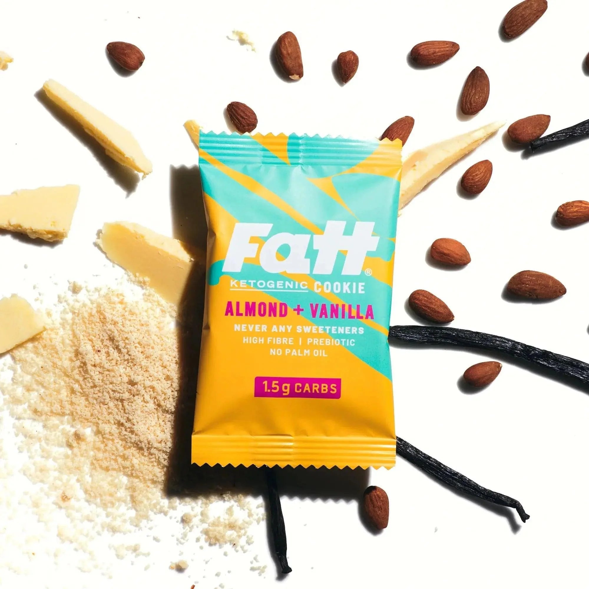 Keto Cookie Almond Vanilla Live Fatt 30g live fatt Snack 01900001