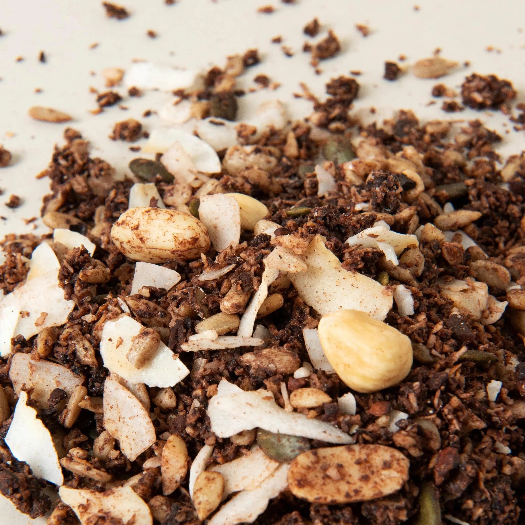 Keto Granola Cocoa Power Coconut & Cocoa OKONO 300g x8 okono 03000025