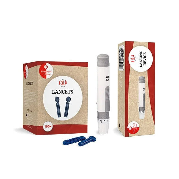 Lancets Swiss Point of Care x100 swiss point of care P-OCLA-GK100SP