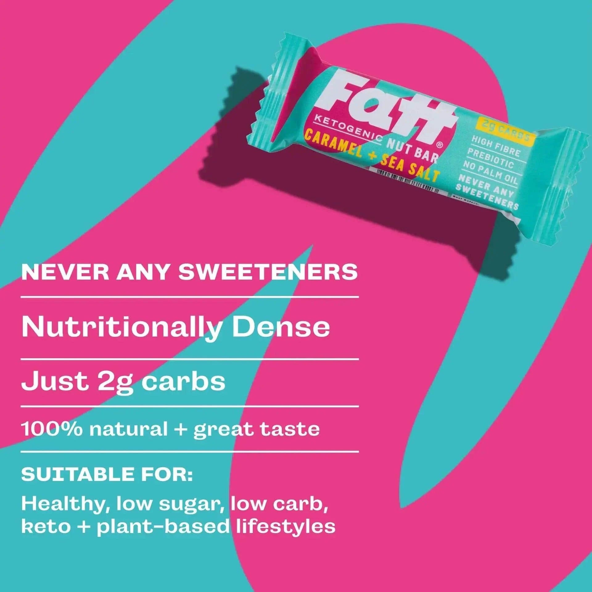 Live Fatt Keto Bar Caramel Sea Salt Live Fatt 30g 01900003 Vital20