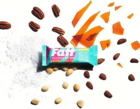 Live Fatt Keto Bar Caramel Sea Salt Live Fatt 30g 01900003 Vital20