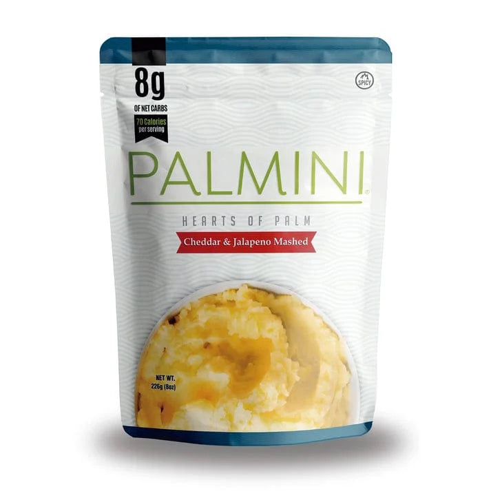 Low Carb Mashed Cheddar Jalapeno Palmini 226g x6 palmini 04300020