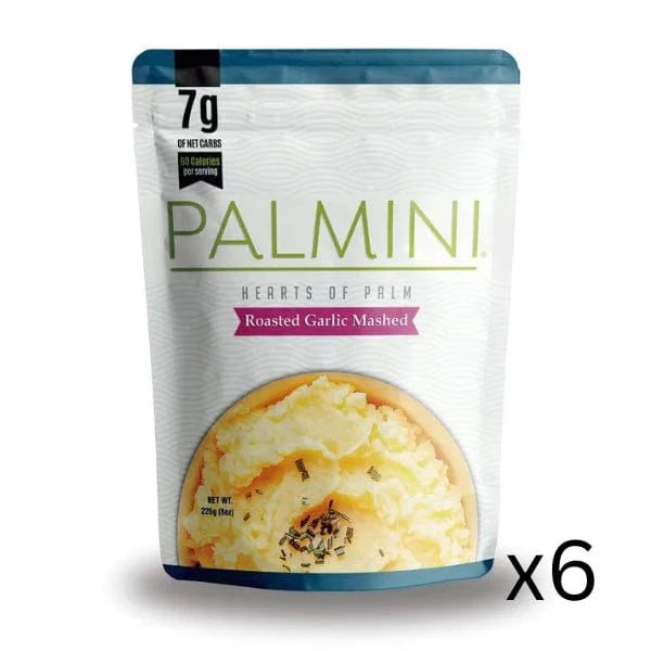 Low Carb Mashed Roasted Garlic Palmini 226g x6 palmini 04300019