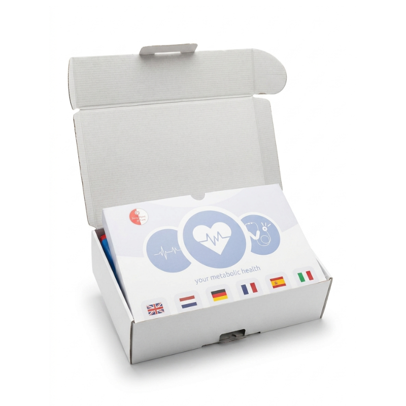 Swiss Point of Care Mission Kit de Démarrage Cholestérol 3-en-1 (Ensemble Complet, 5 Tests)