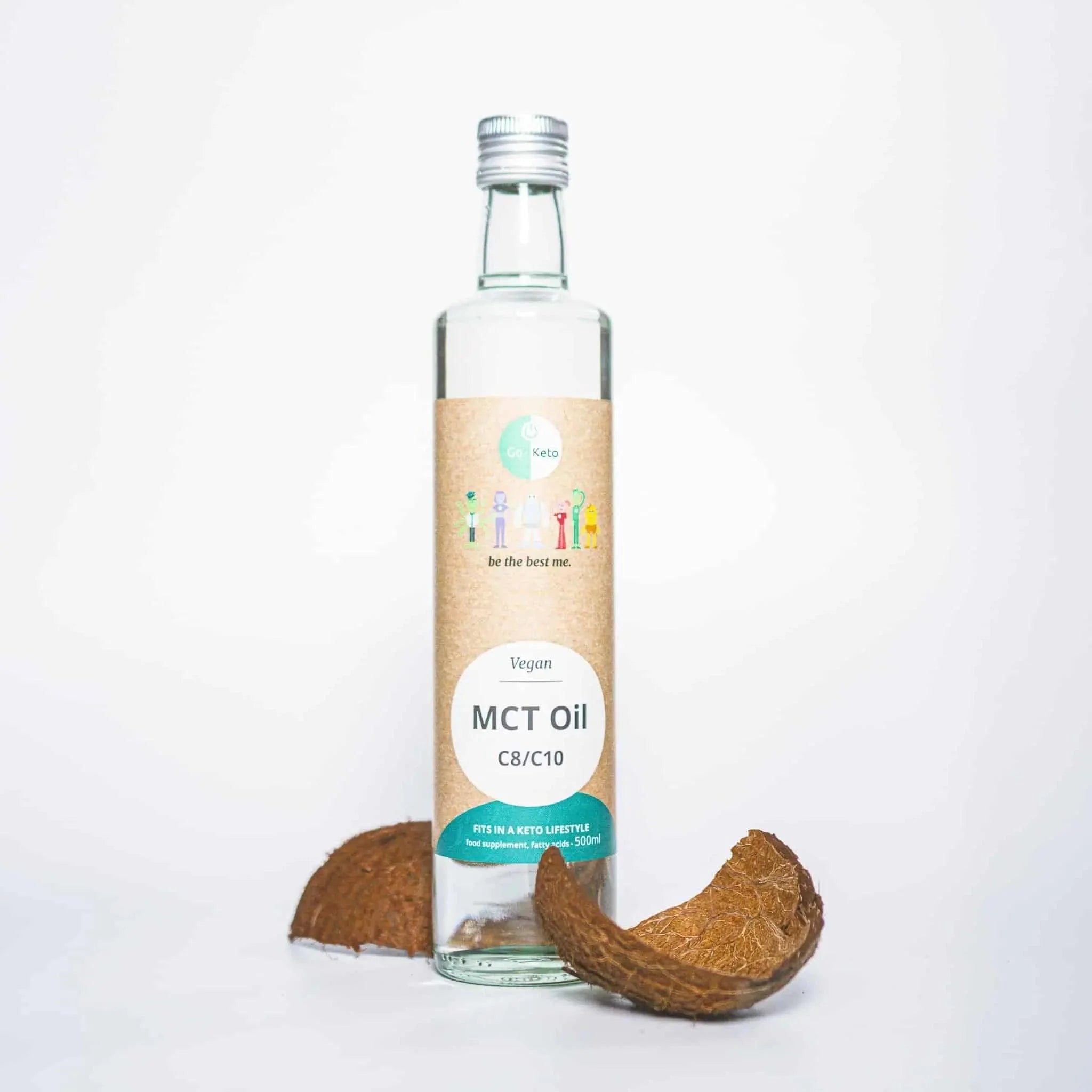 MCT Oil Coconut C8/C10 Go-Keto 500ml go-keto P-GK-MCT-662