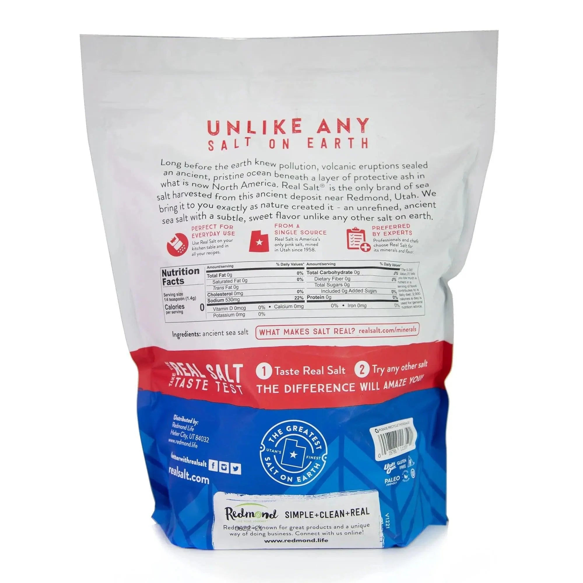 Real Salt Fine Pouch 4356g real salt 03400021