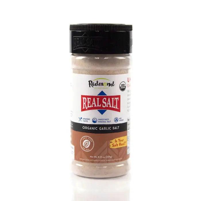Real Salt Organic Seasonings Garlic Salt Shaker 234g 03400009 Vital20