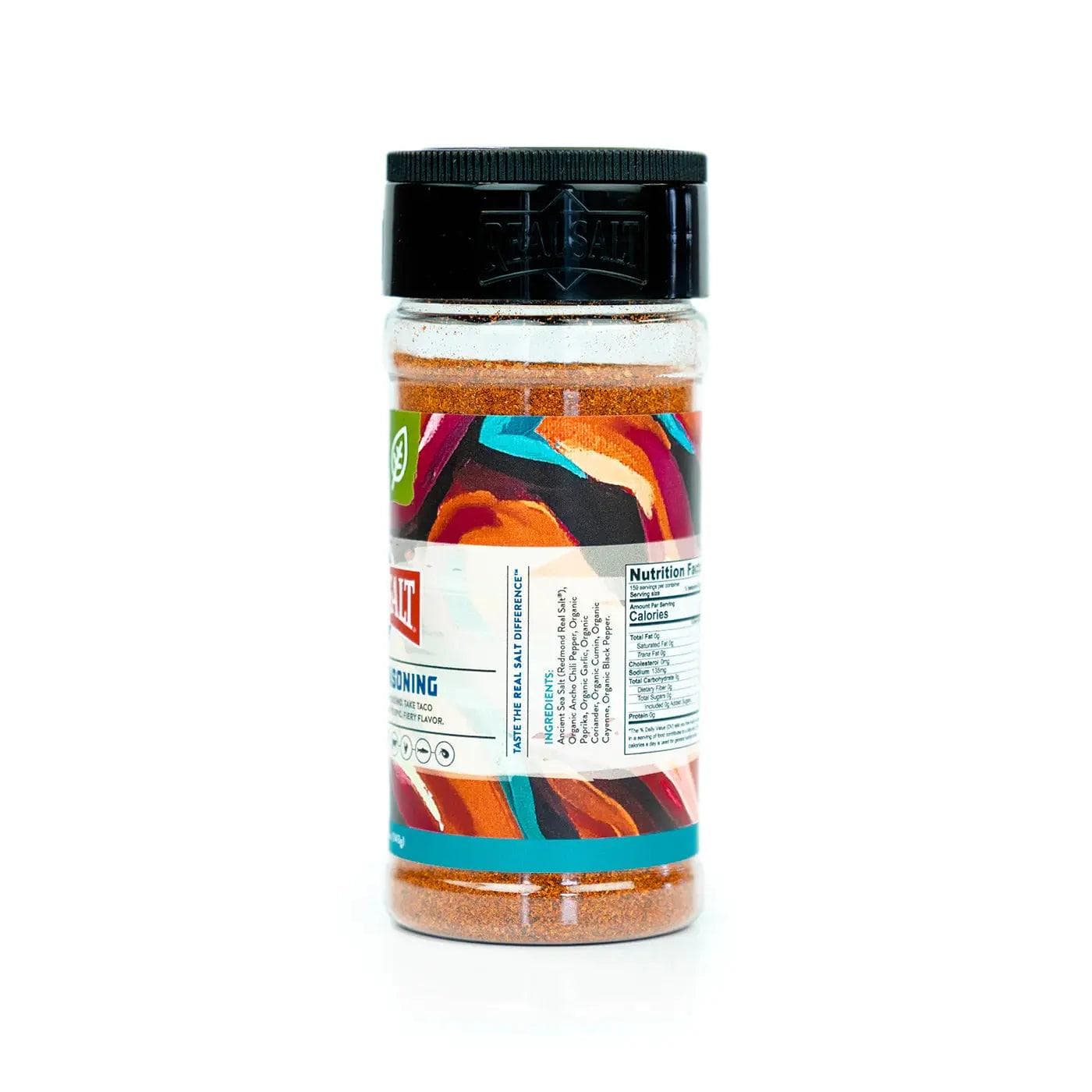 Real Salt Seasonings Taco Shaker 125g 03400025 Vital20