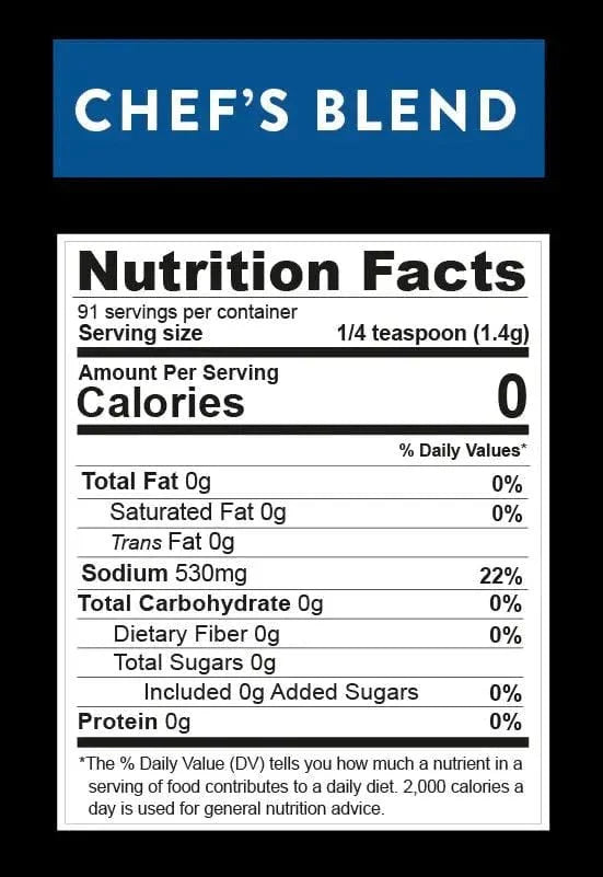 Real Salt Smoked Chef's Blend Shaker 156g real salt 03400028