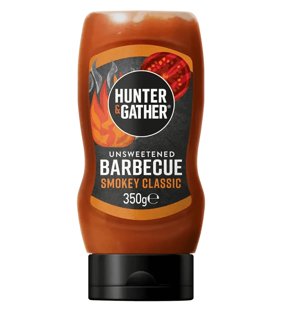 Unsweetened Barbecue Sauce Smokey Classic Hunter & Gather 350g hunter & gather 00900039