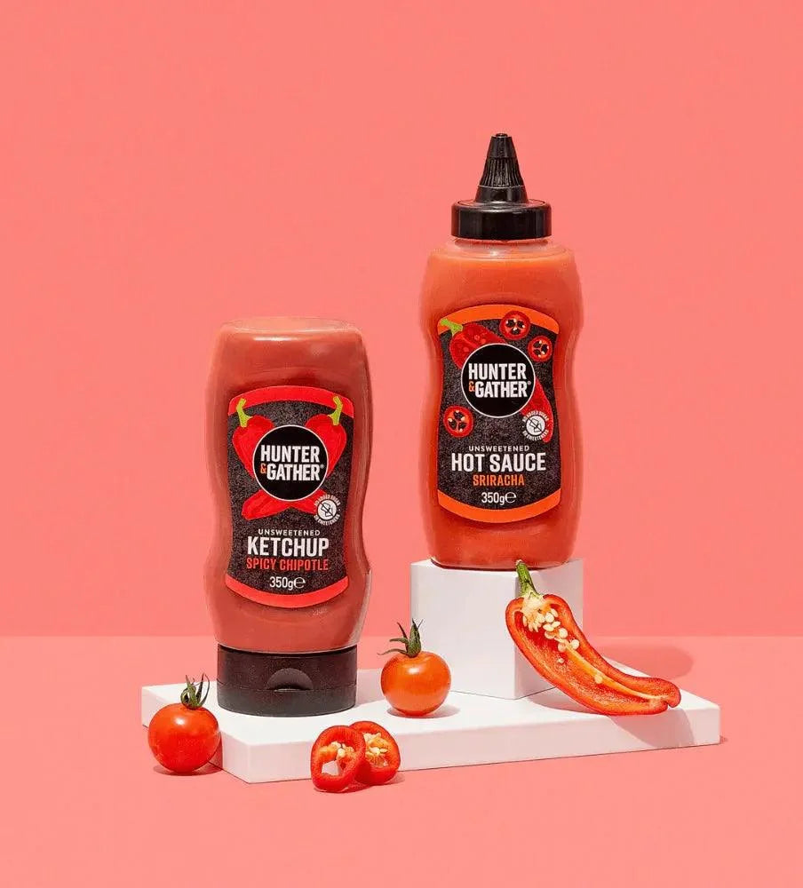 Unsweetened Spicy Chipotle Ketchup Hunter & Gather 350g hunter & gather 00900038