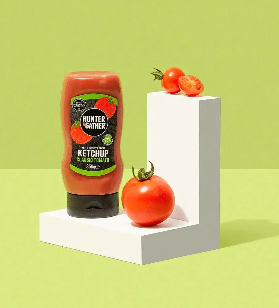 Unsweetened Tomato Ketchup Hunter & Gather 350g hunter & gather 00900037