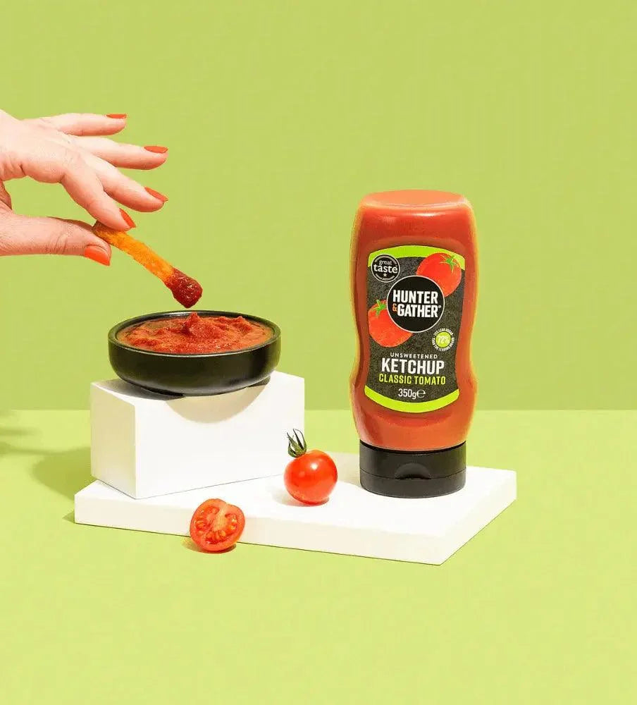 Unsweetened Tomato Ketchup Hunter & Gather 350g hunter & gather 00900037