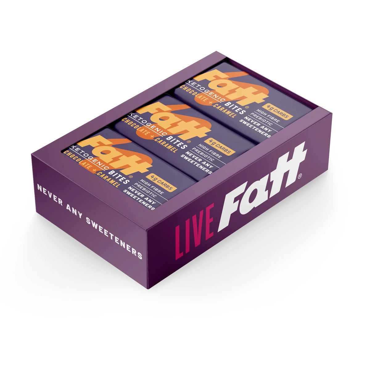 Fatt Keto Chocolade + Karamel Bites 35g x 16
