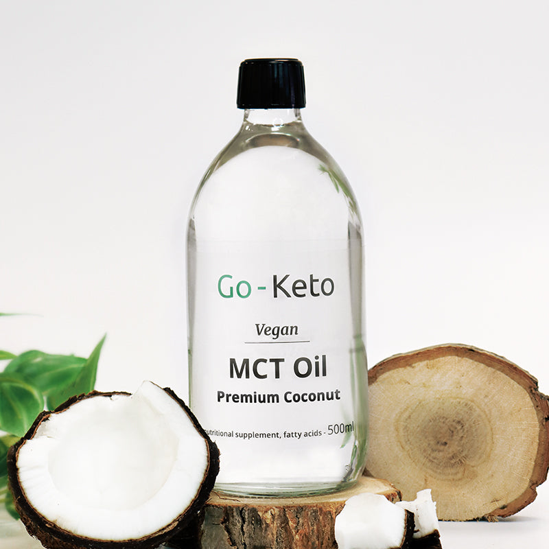 MCT Oil C8/C10 Go-Keto 500ml Syrup Bottle