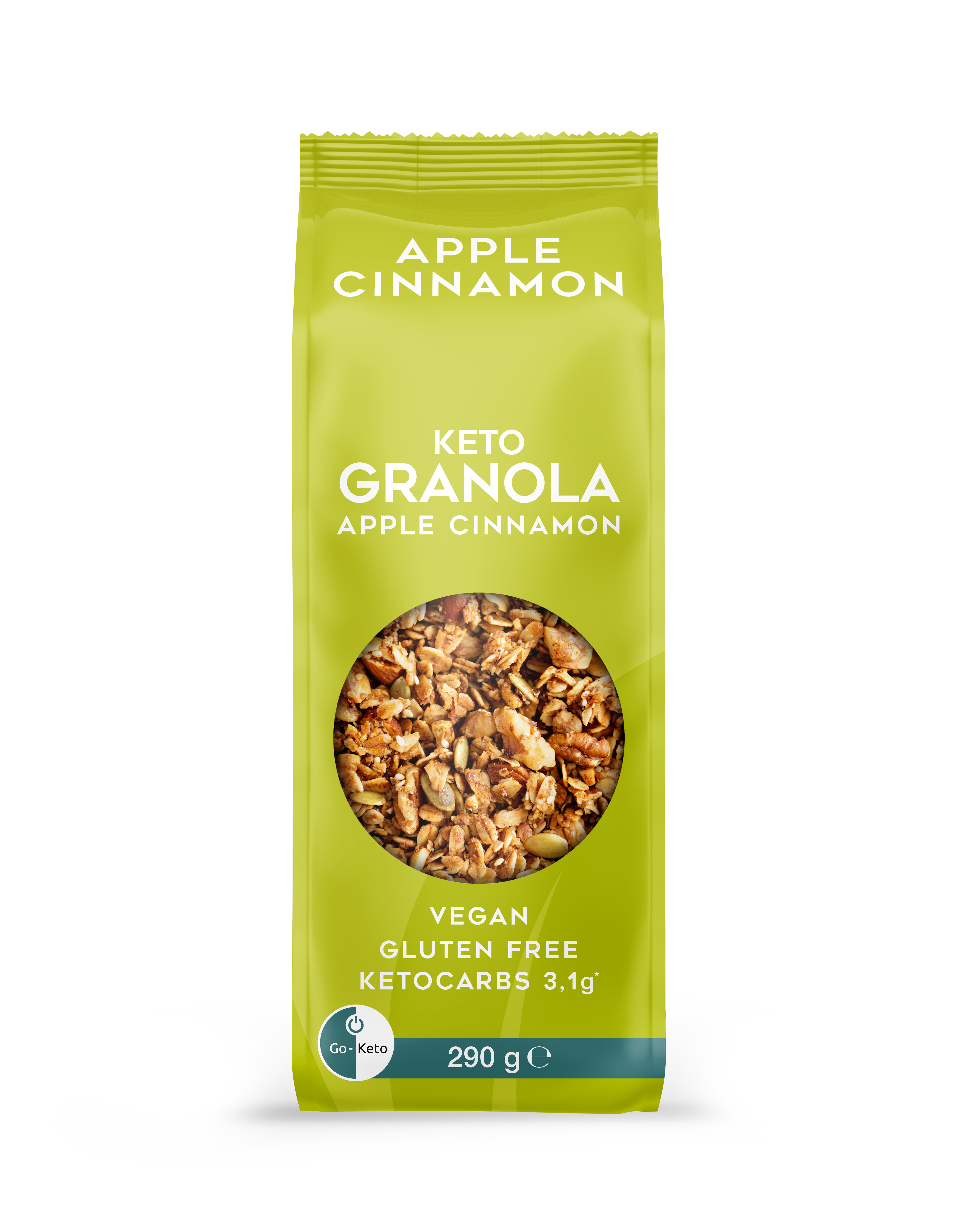 Go-Keto Granola - Apfel Zimt 290g