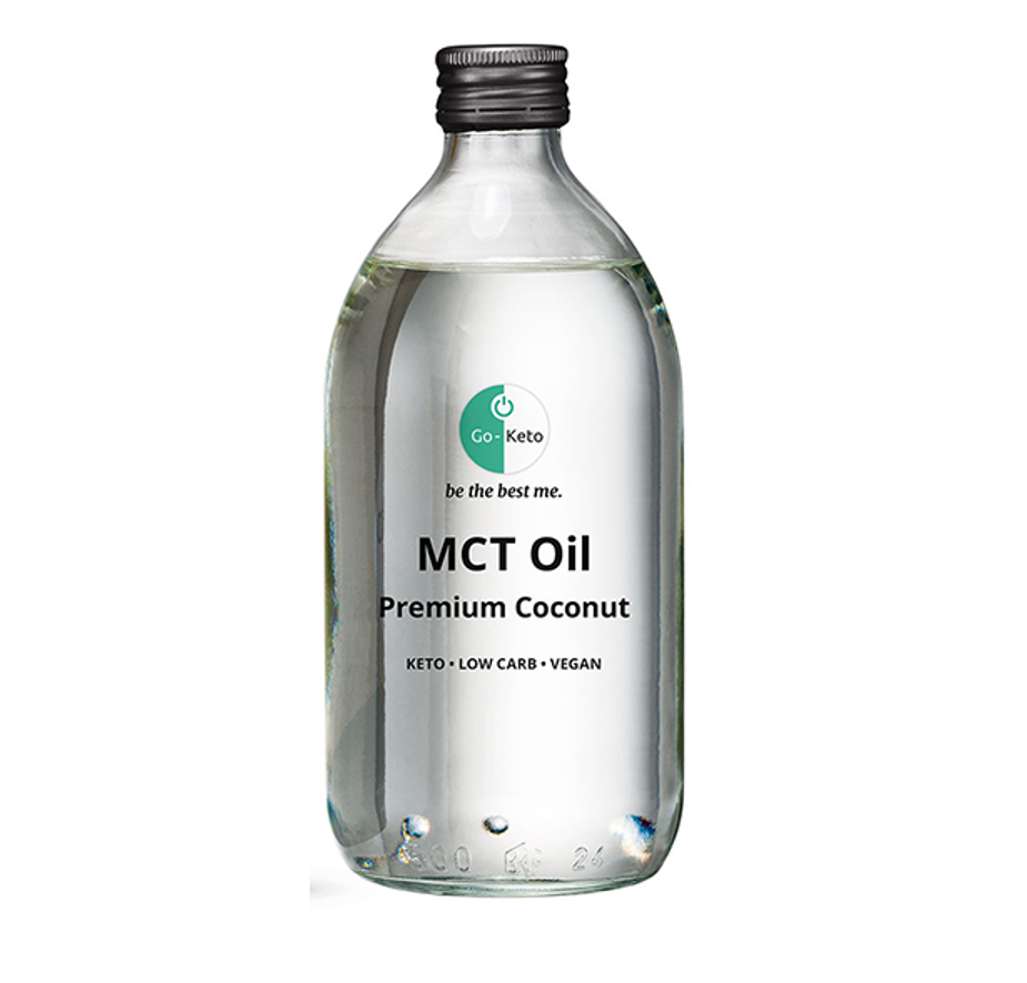 MCT Oil C8/C10 Go-Keto 500ml Syrup Bottle
