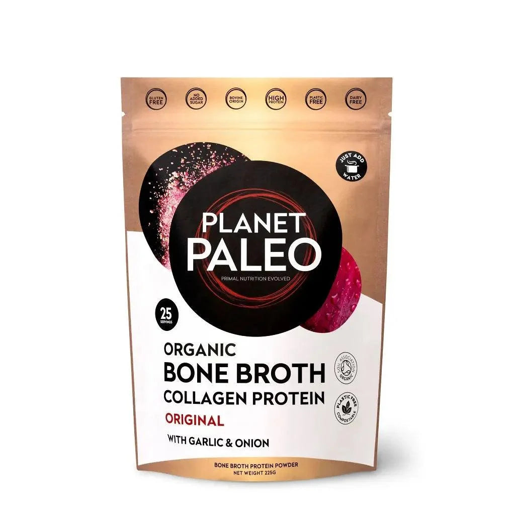 Bio Bone Broth Collagen Protein Original Planet Paleo 225g planet paleo  03100001