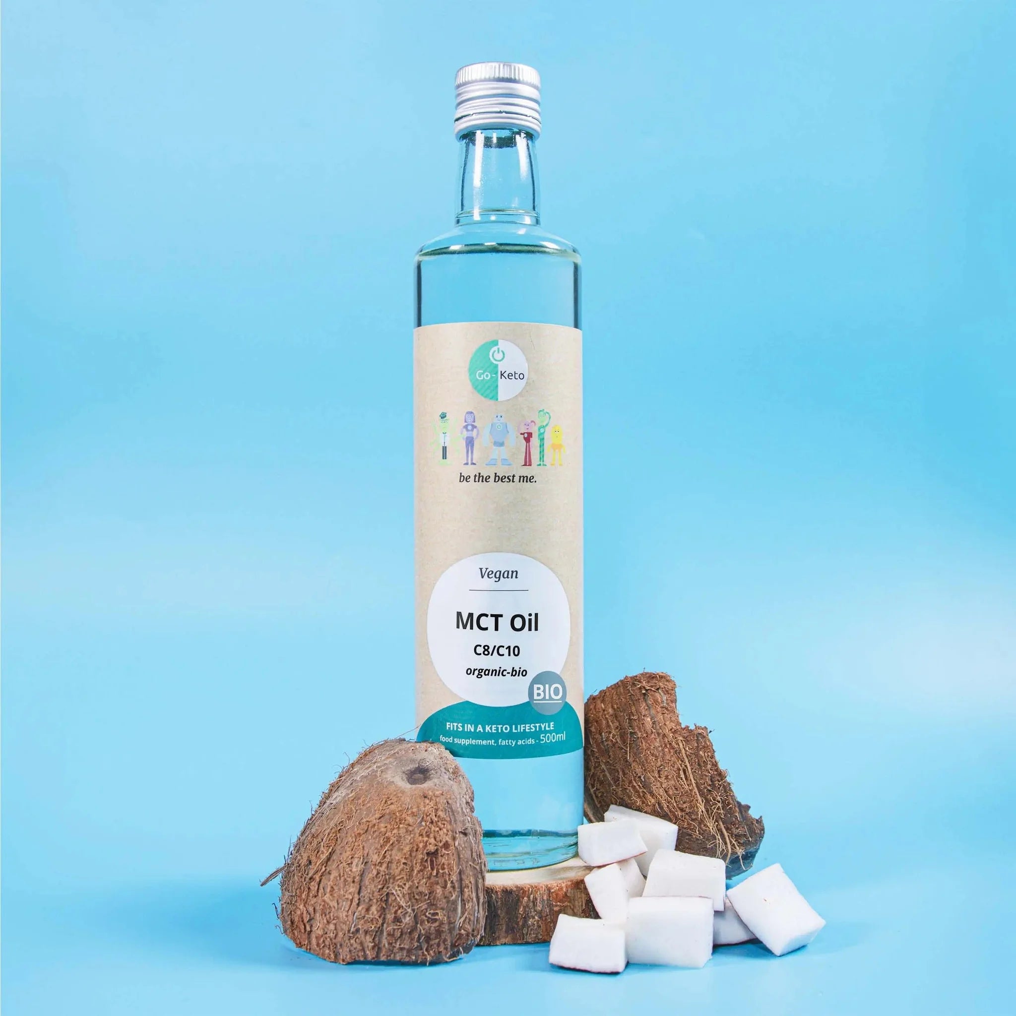 Bio Premium MCT Olie C8C10 Go-Keto 500ml – product overview