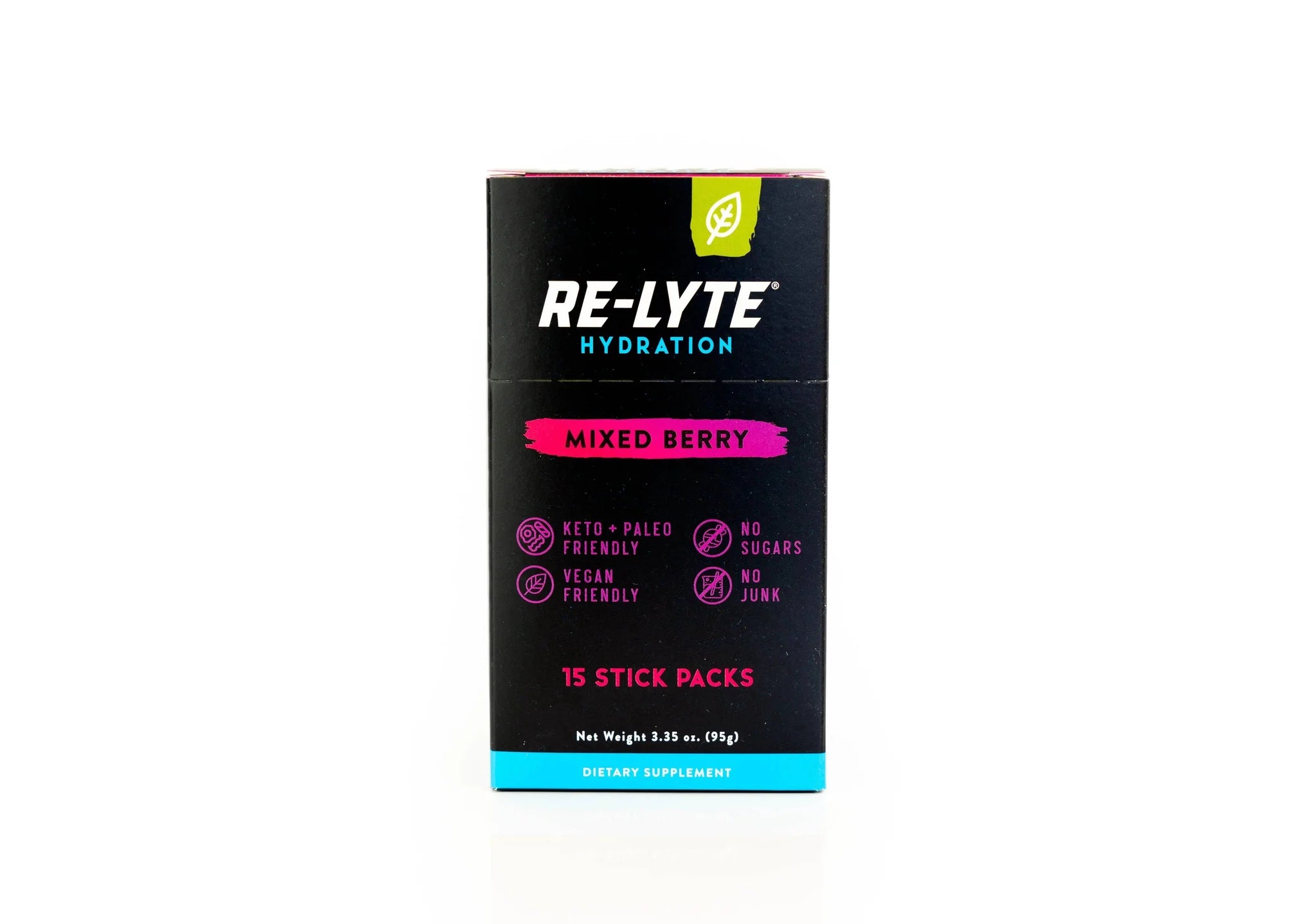 Electrolyte Hydration Drink Mix Blackberry Re-Lyte x15 re-lyte  03400042