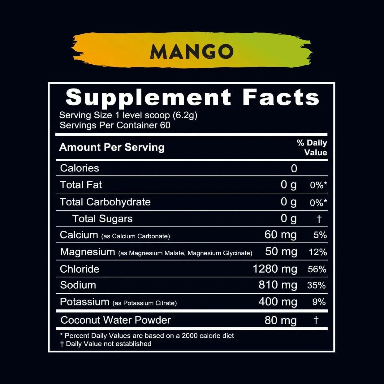 Electrolyte Hydration Drink Mix Mango Re-Lyte 374g re-lyte  03400054