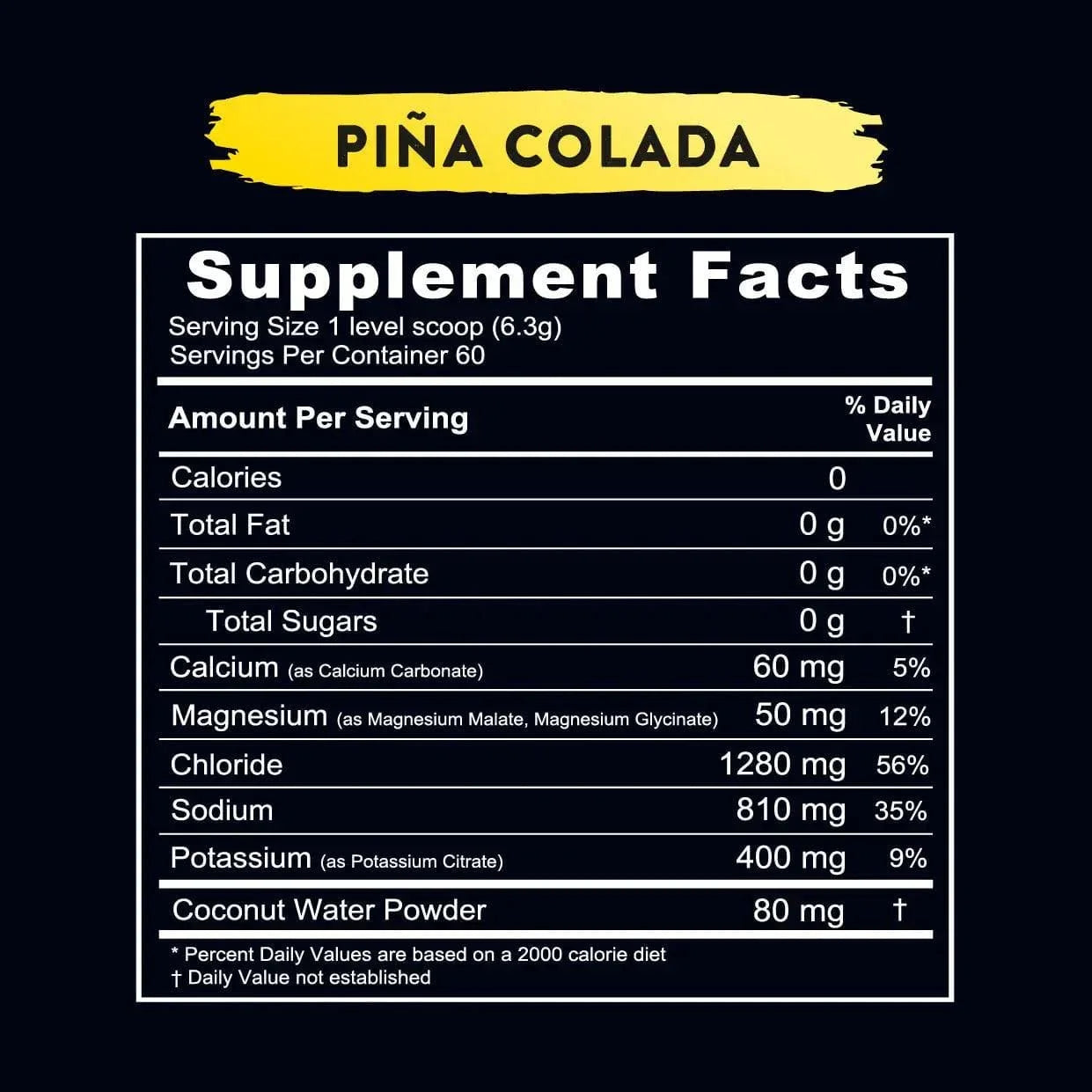 Electrolyte Hydration Drink Mix Pina Colada Re-Lyte 381g re-lyte  03400058