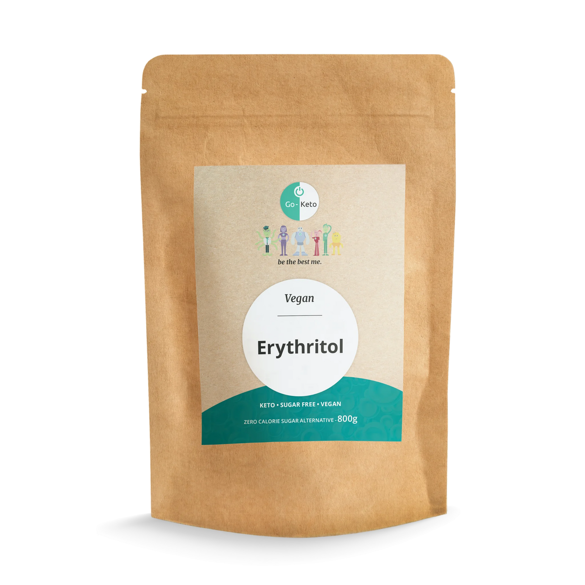 Erythritol Stevia  Premium Sweetener Go-Keto 800g Go-Keto P-GKETST-891