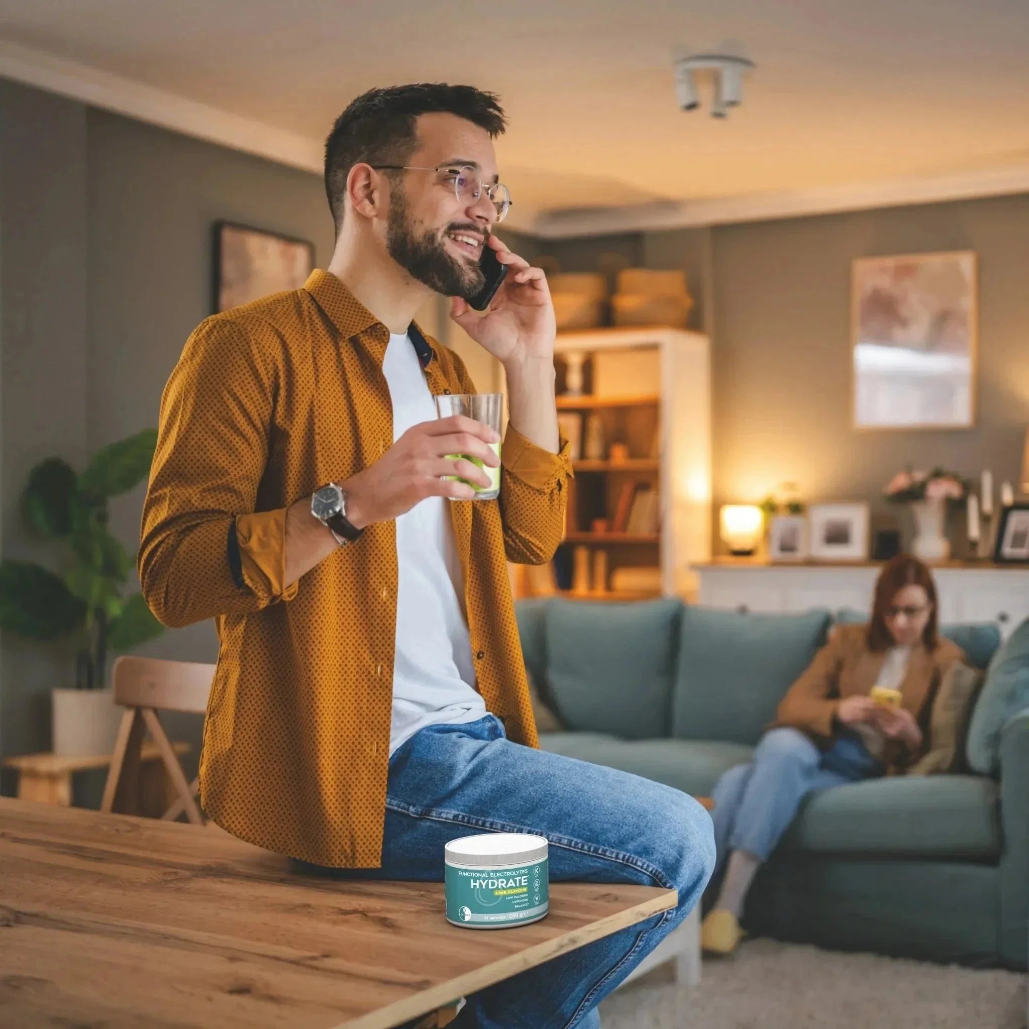 Functional Electrolytes Drink Mix Hydrate Lime Go-Keto 41 servings x6 go-keto DrinkMix O-GK-591-HYDRATE