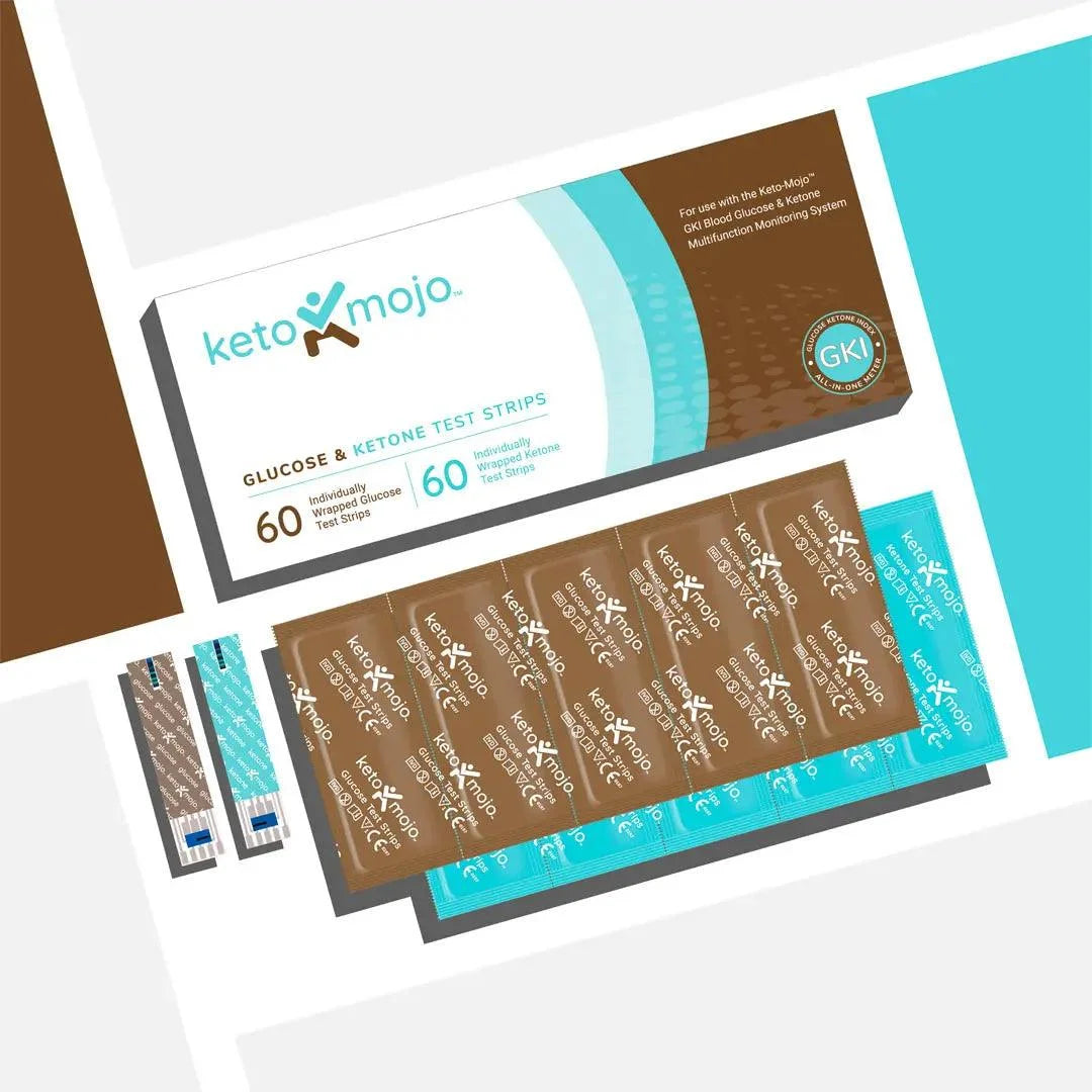 GKI Test Strips combi pack Keto-Mojo x60 keto-mojo  02400002