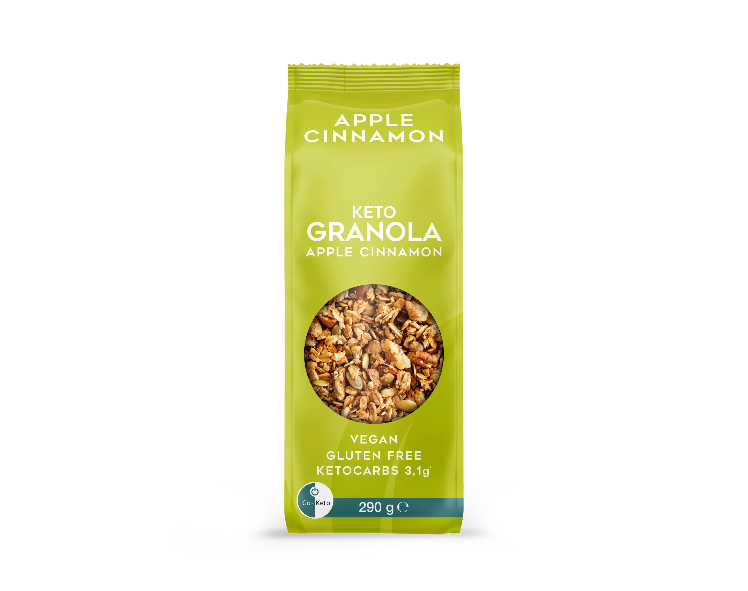 Go-Keto Granola - Apple Cinnamon 290g Go-Keto P-GK-GRAC-47