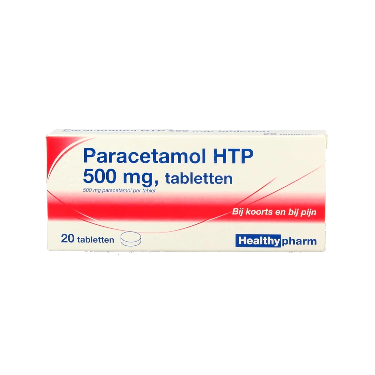Healthypharm Paracetamol 500mg (x20) Healthypharm  VIT-10000001