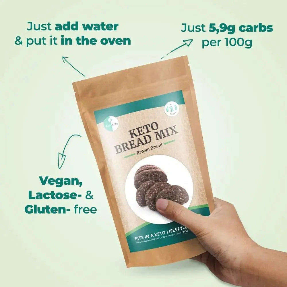 Mélange à Pain Keto Brun Go-Keto 270g – product overview